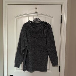 Lane Bryant Charcoal Knit Sweater